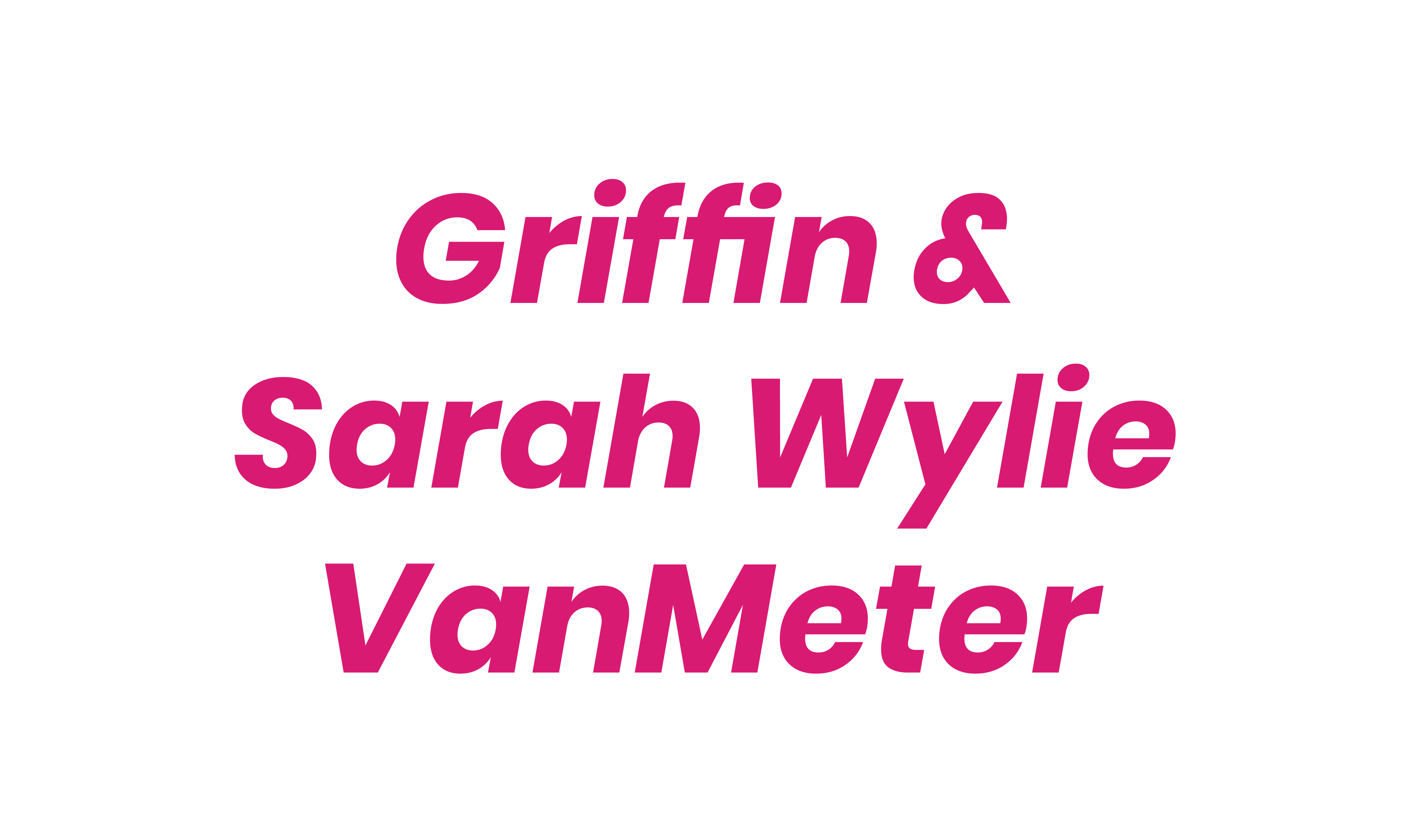 Griffin & Sarah Wylie VanMeter